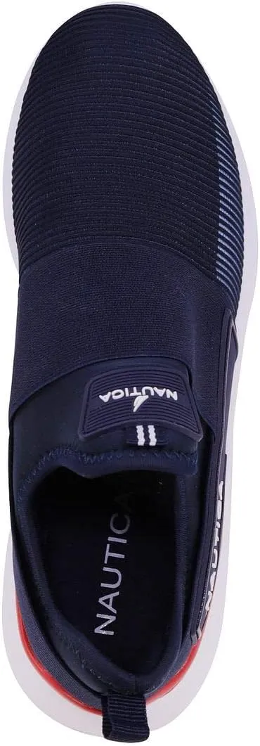 Nautica Men's Slip-On Sneakers – Casual Fashion Shoes for Walking, in Medium & Wide Widths