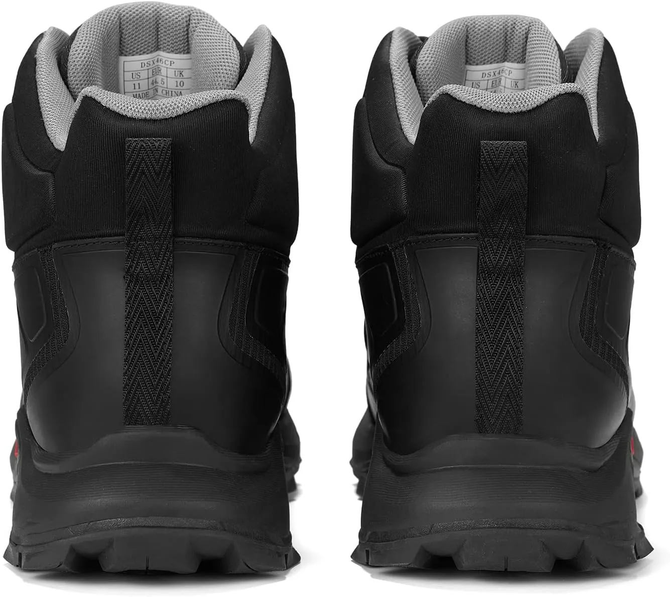 NINGO Men's Hiking Boots Waterproof Hiking Shoes Trail Shoes Lightweight Trekking Boots Comfortable Breathable Outdoor Boot Mid Ankle Boot for Camping, Backpacking, Mountain Trails