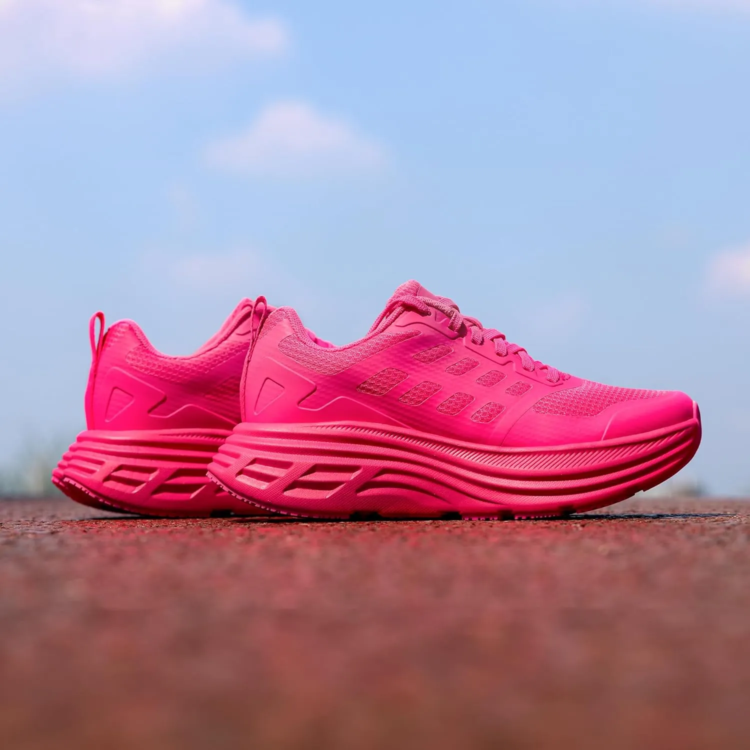 NORTIV 8 Women's Walking Shoes Cushion Running Tennis Shoes ActiveFloat Non-Slip Comfortable Breathable Workout Gym Sports Athletic Fashion Sneakers
