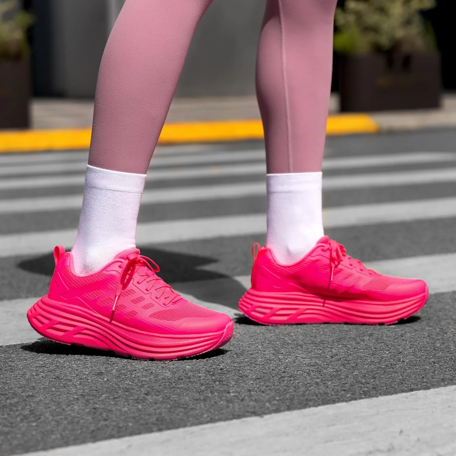 NORTIV 8 Women's Walking Shoes Cushion Running Tennis Shoes ActiveFloat Non-Slip Comfortable Breathable Workout Gym Sports Athletic Fashion Sneakers