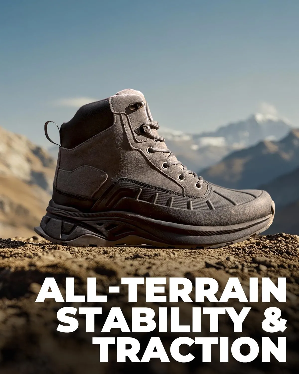NORTIV 8 Women's Waterproof Hiking Boots Outdoor Trekking Camping Trail Hiking Boots