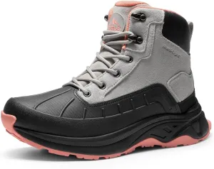 NORTIV 8 Women's Waterproof Hiking Boots Outdoor Trekking Camping Trail Hiking Boots
