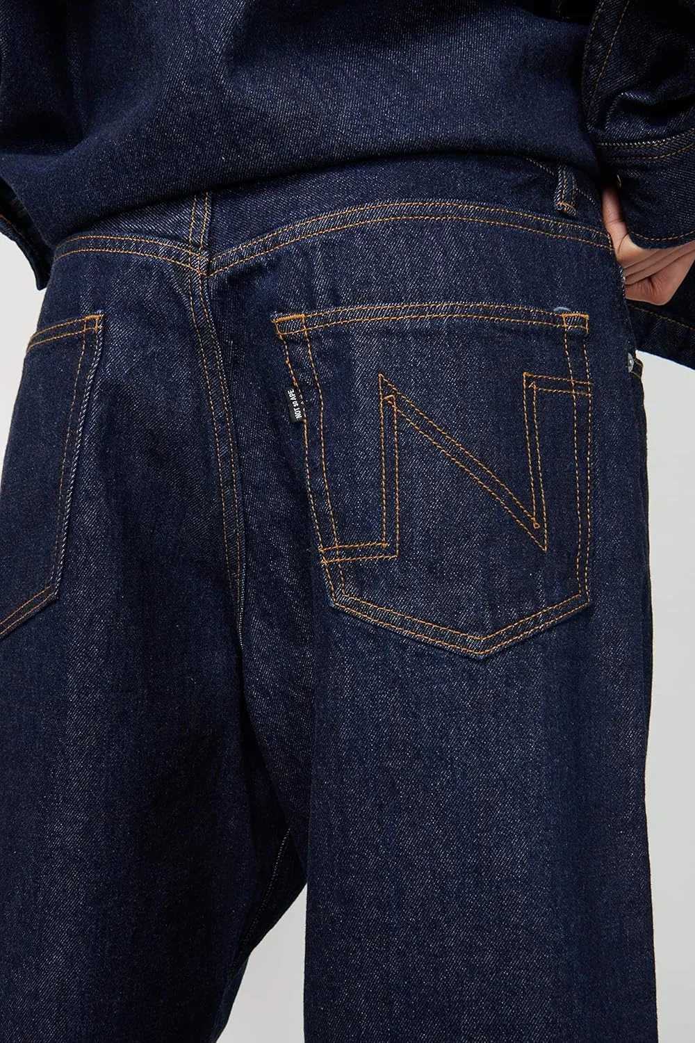 Not So Ape Wide Leg Denim Pants, All-Gender Unisex, Made in Japan
