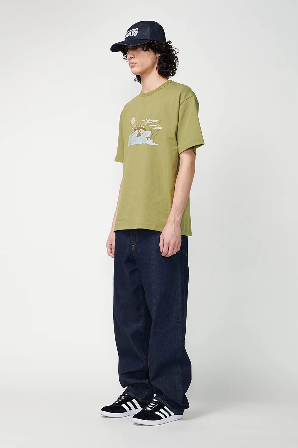 Not So Ape Wide Leg Denim Pants, All-Gender Unisex, Made in Japan