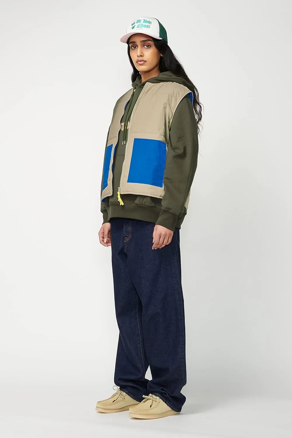 Not So Ape Wide Leg Denim Pants, All-Gender Unisex, Made in Japan