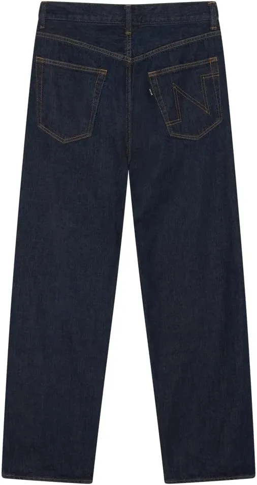 Not So Ape Wide Leg Denim Pants, All-Gender Unisex, Made in Japan