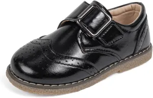 ohsofy Girls Oxford Flats Dress Shoes Casual Penny Loafers Comfort Non-Slip Sole Wedding Party School Uniform (Toddler/Little Kid)