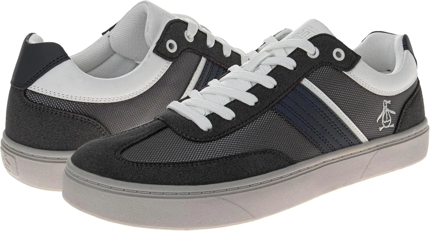 Original Penguin Men Casual Sneakers Stylish Low-Top Tennis Shoes Adults Size 8-12 US Men