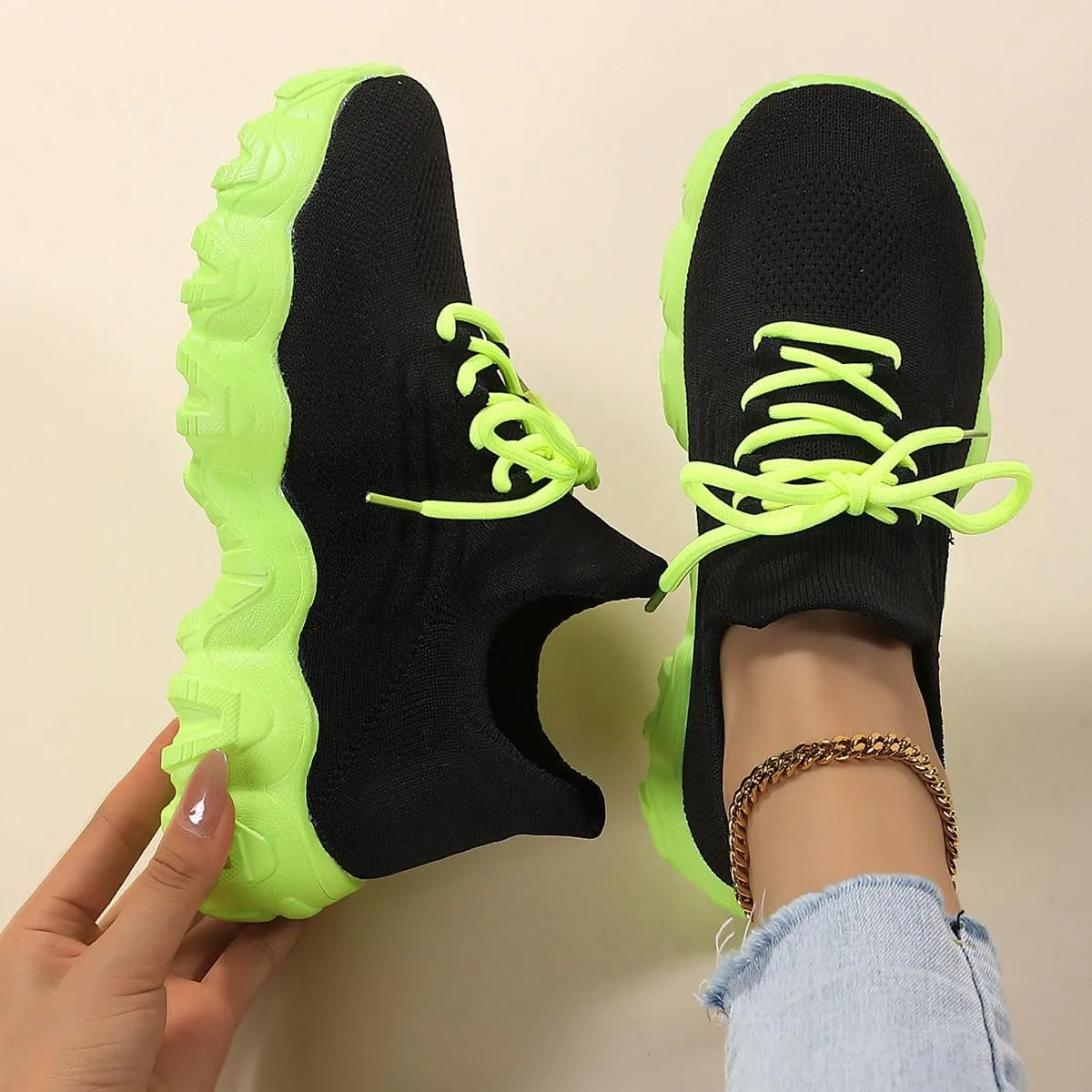 Ortho Cloud Women's Shoes, Izarna Simplysnug Womens Mesh Breathable Non-Slip Lightweight Casual Shoes, 2024 Summer Lace Up Low Top Slip On Sneakers