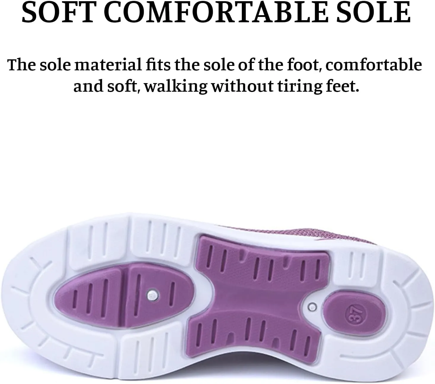 Orthopedic Arch Fit Sneakers for Women Slip-Ins Comfortable Slip On Walking Shoes for Women Mesh Casual Max Cushioning Sneakers Comfort Wear Orthowear Shoes