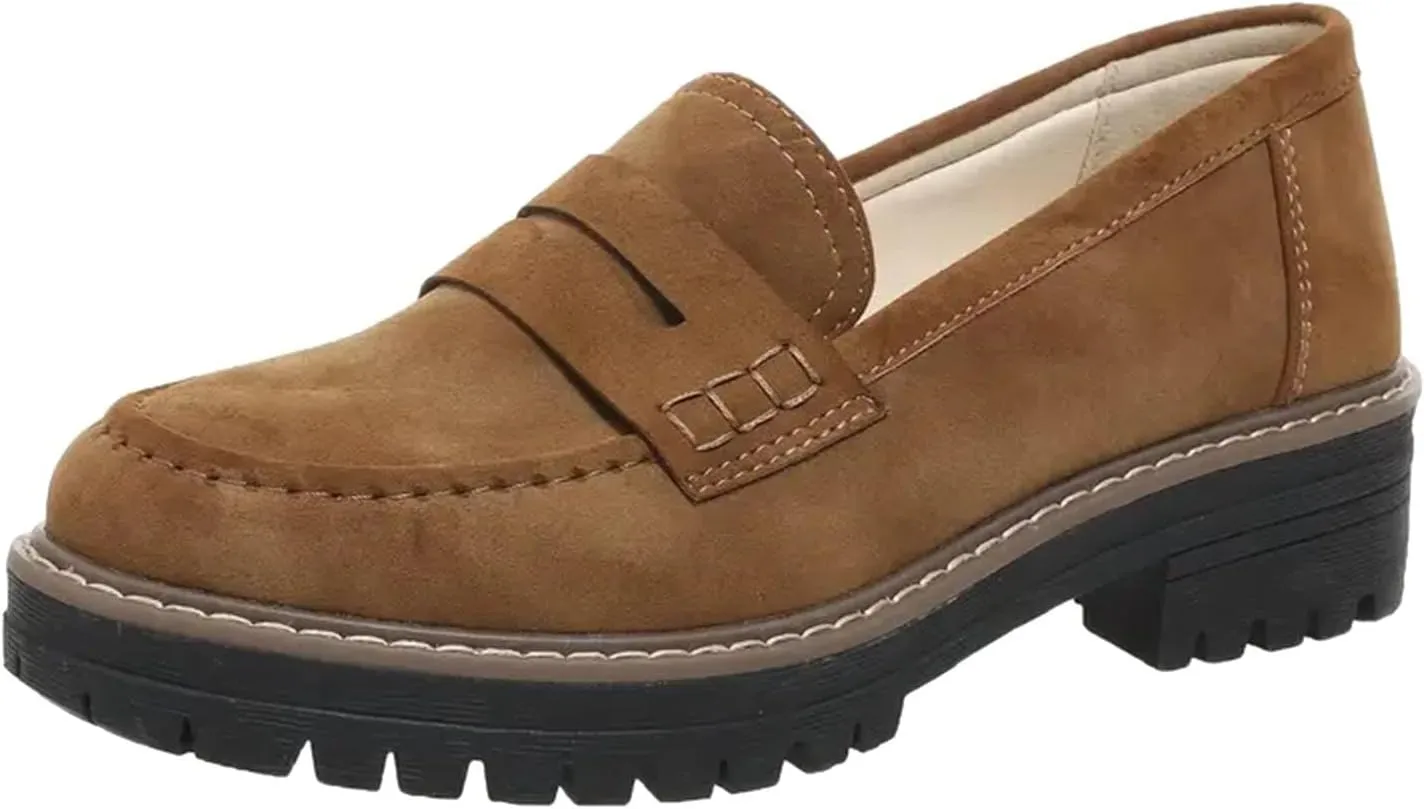 Orthoture Womens Shoes, Orthoture Orthopedic Platform Loafers, Womens Loafers Comfortable, Slip on Comfort Casual Fashion