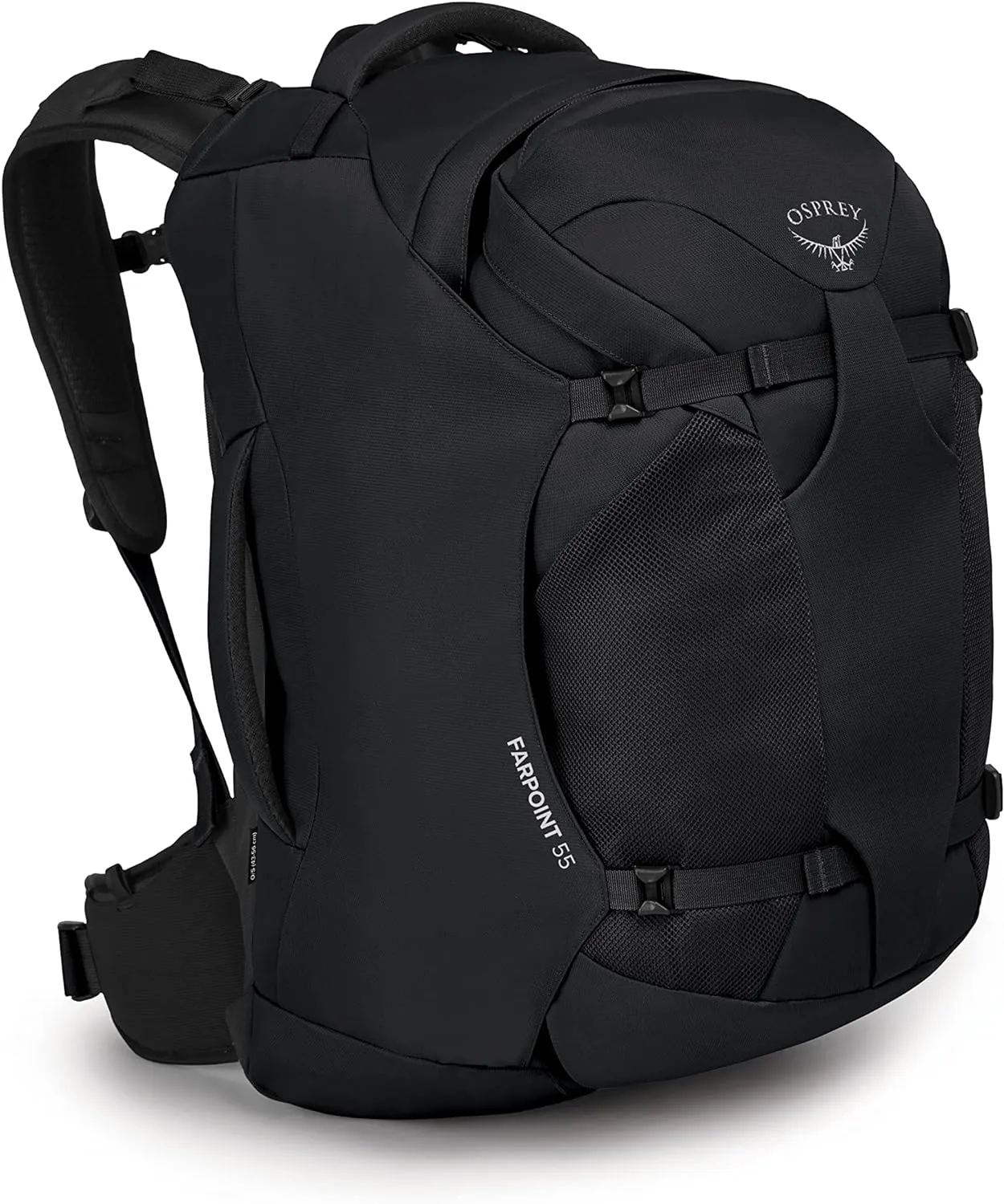 Osprey Farpoint 55L Men's Travel Backpack, Black