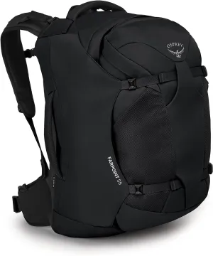 Osprey Farpoint 55L Men's Travel Backpack, Black