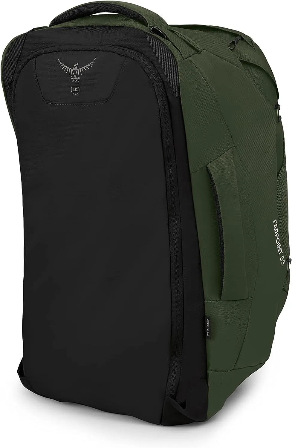 Osprey Farpoint 55L Men's Travel Backpack, Gopher Green