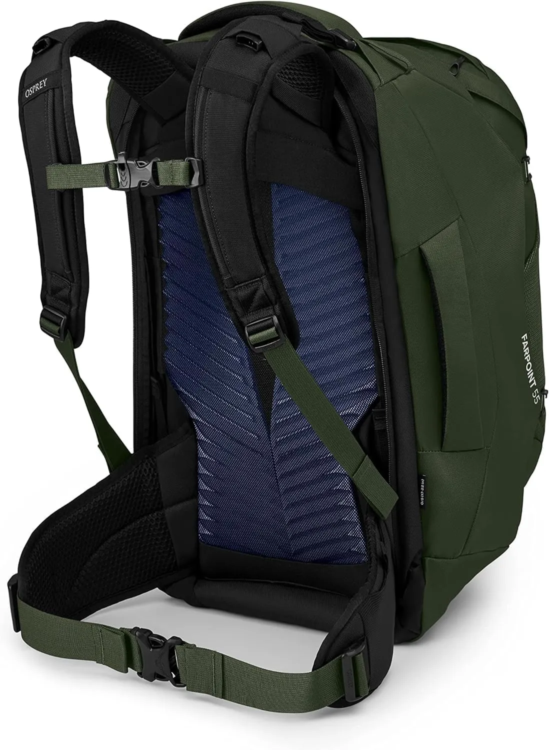 Osprey Farpoint 55L Men's Travel Backpack, Gopher Green