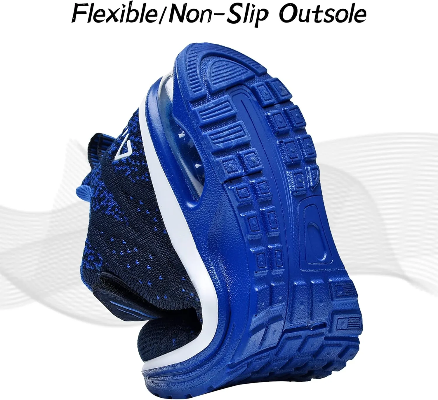 PERSOUL Air Shoes for Boys Girls Kids Children Tennis Sports Athletic Gym Running Sneakers