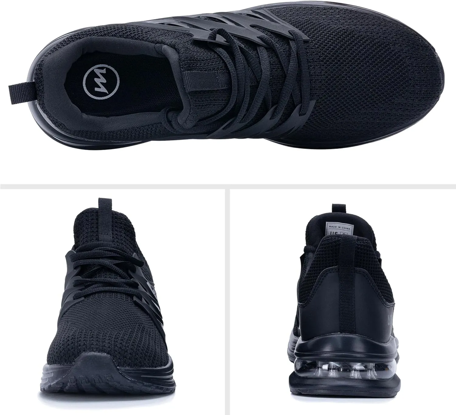 PERSOUL Mens Air Running Shoes Athletic Tennis Sneakers Lightweight Breathable Workout Gym Jogging Sport Shoes for Men Size7-13