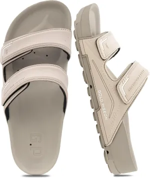 PIRO Unisex Orthoheel High Density Gel Slide Sandals Water Release Sole