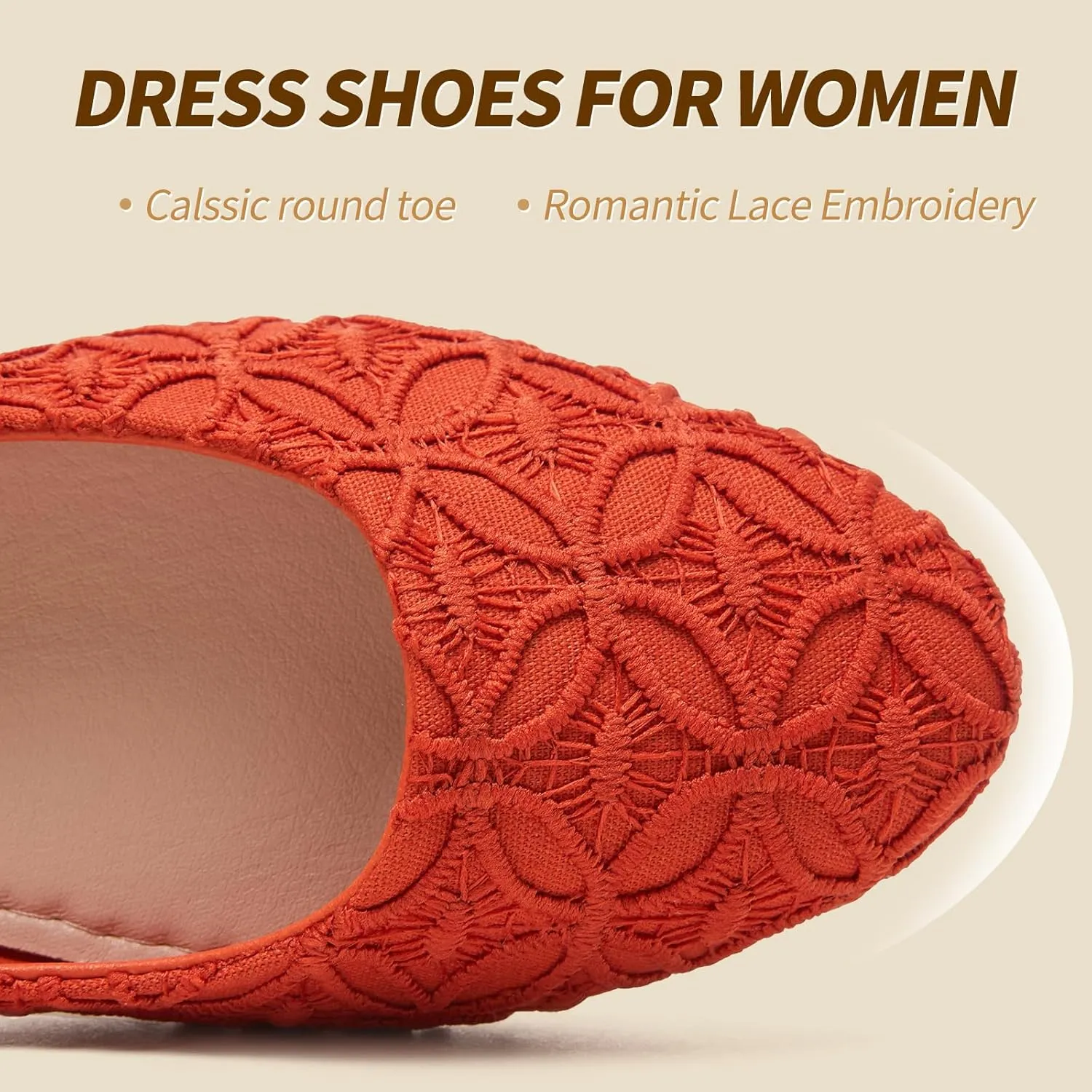 POVOGER Loafers for Women Slip on Shoes Flats Shoes Round Toe Flats for Women Comfortable Womens Dressy Ballet Flats
