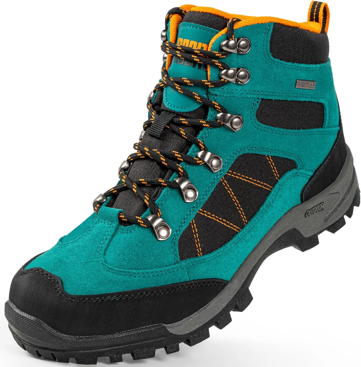 R CORD Hiking Boots Womens Waterproof Outdoor Womens Hiking Boots Trekking Camping Trail Boots