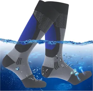 RANDY SUN Waterproof Breathable Knee High Kayaking Hunting Fishing Socks