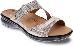 Revere Rio Women's Slide Sandals - Luxurious Leather with Superior Arch Support and Fully Adjustable Fit