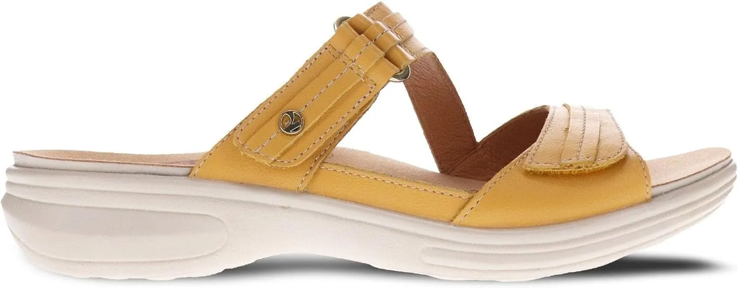 Revere Rio Women's Slide Sandals - Luxurious Leather with Superior Arch Support and Fully Adjustable Fit