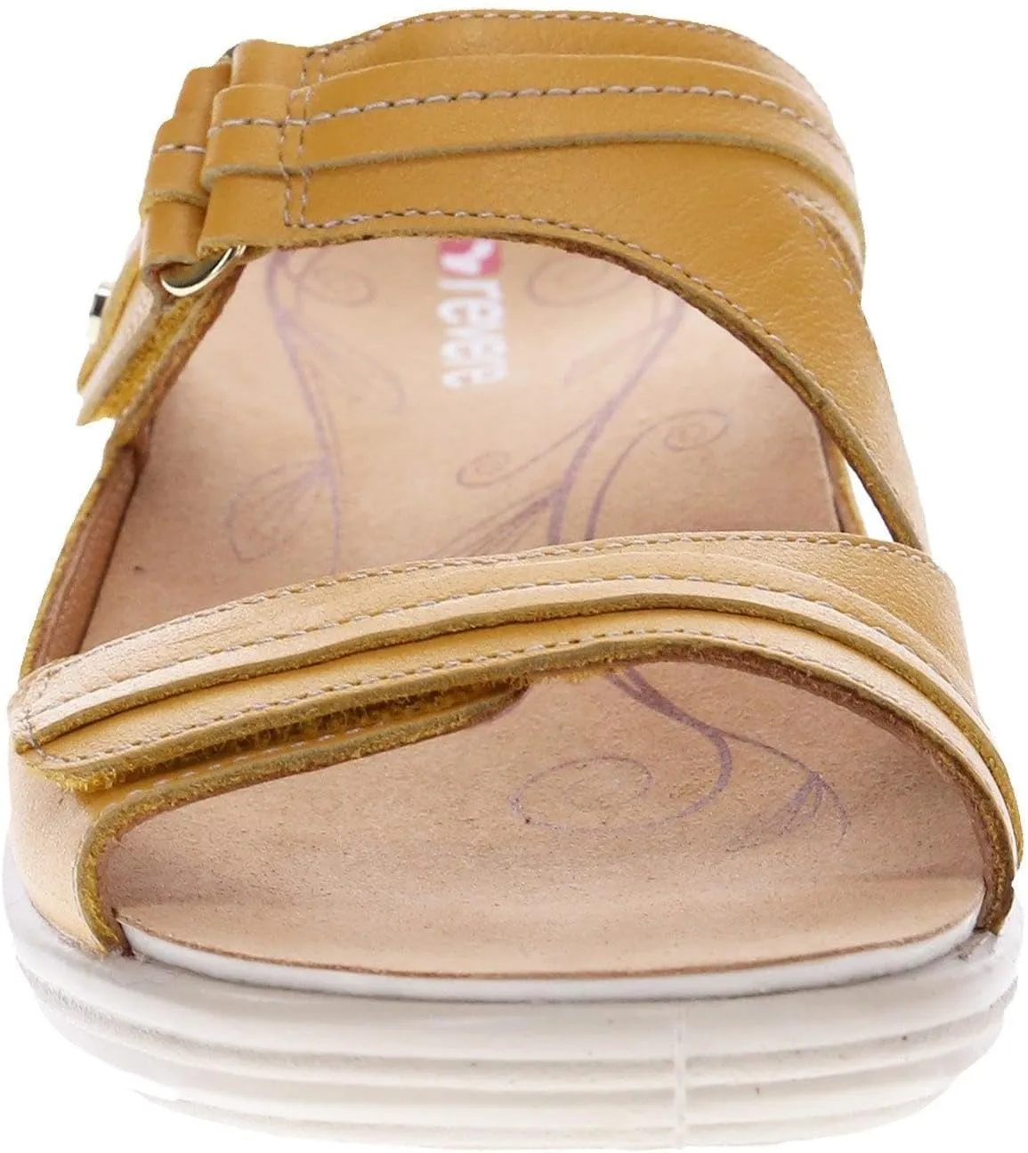 Revere Rio Women's Slide Sandals - Luxurious Leather with Superior Arch Support and Fully Adjustable Fit