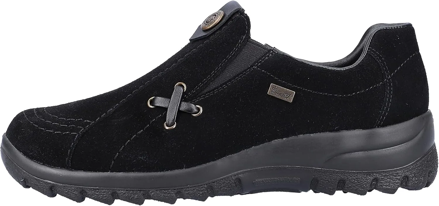 Rieker Emilia Womens Casual Suede Slip On Loafers