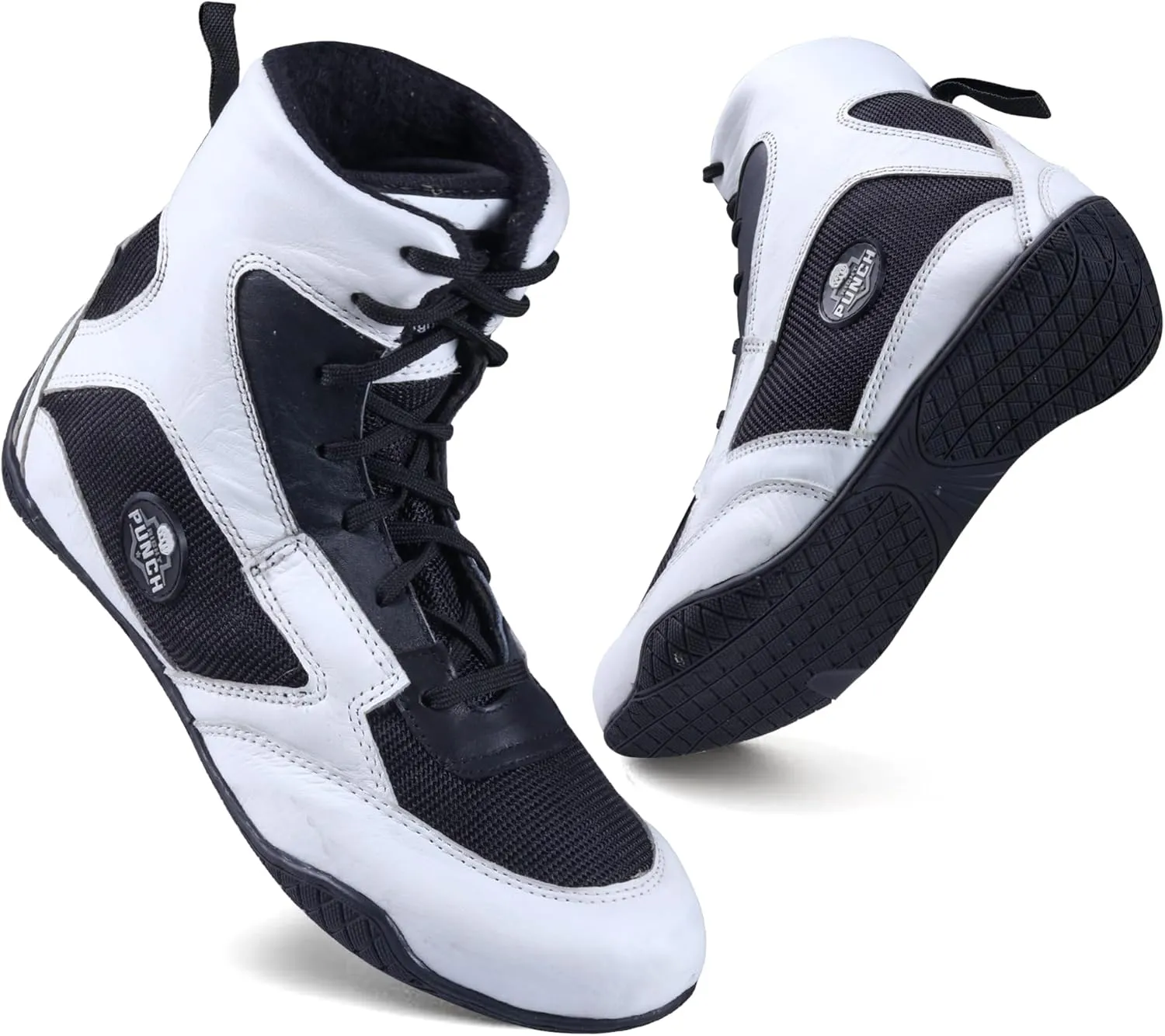 Rightpunch Breathable Boxing Shoes for Men, Women, and Youth | Non-Slip Lightweight Training Boxing Shoes with Rubber Sole