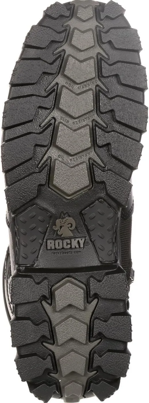 ROCKY AlphaForce Zipper Composite Toe Public Service Boot