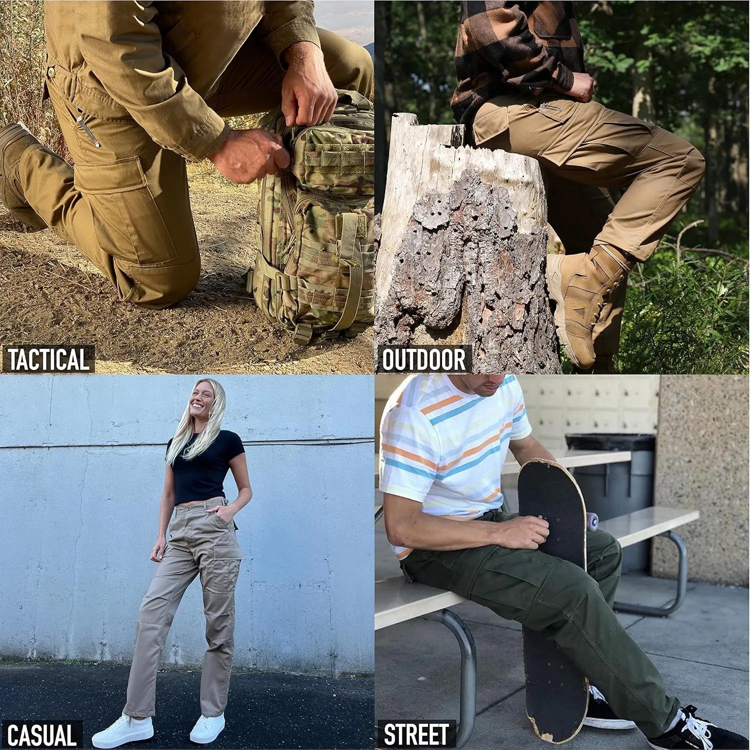 Rothco Camo Tactical BDU Pants Camo Cargo Pants