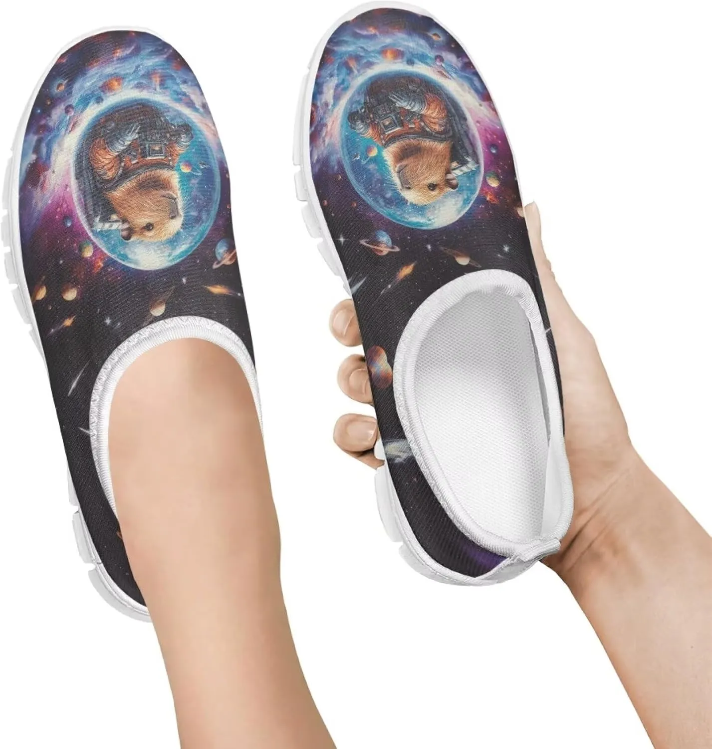 Running Shoes for Boys Kids Slip On Sneakers Girls Cute Tennis Shoes
