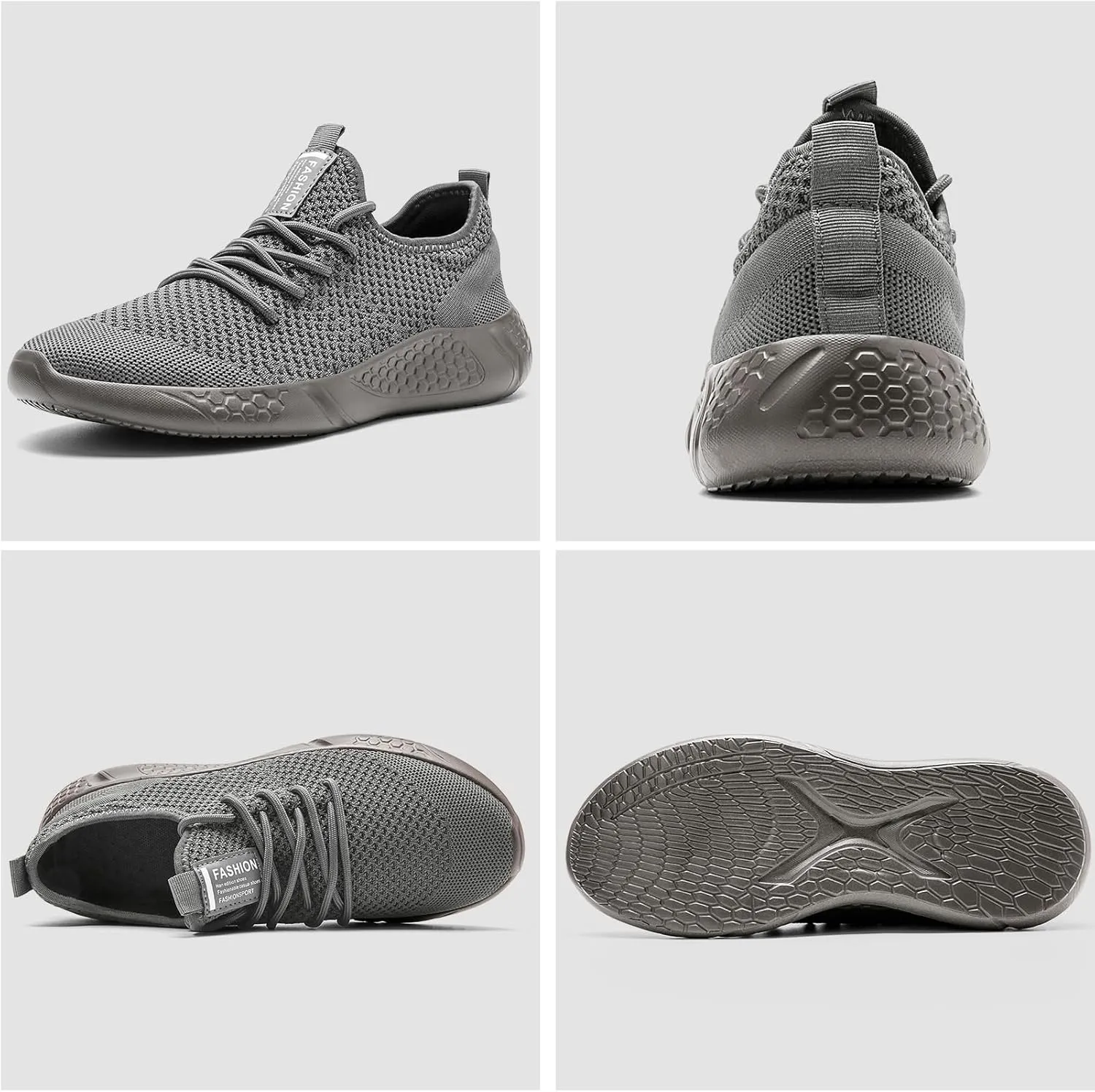 Running Shoes for Men Sneakers Tennis Gym Workout Slip On Casual Athletic Lightweight Breathable Walking Comfortable
