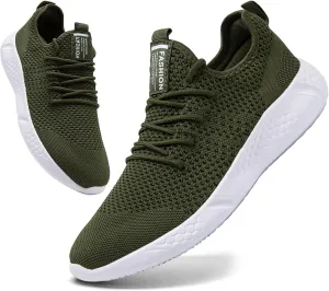 Running Shoes for Men Sneakers Tennis Gym Workout Slip On Casual Athletic Lightweight Breathable Walking Comfortable