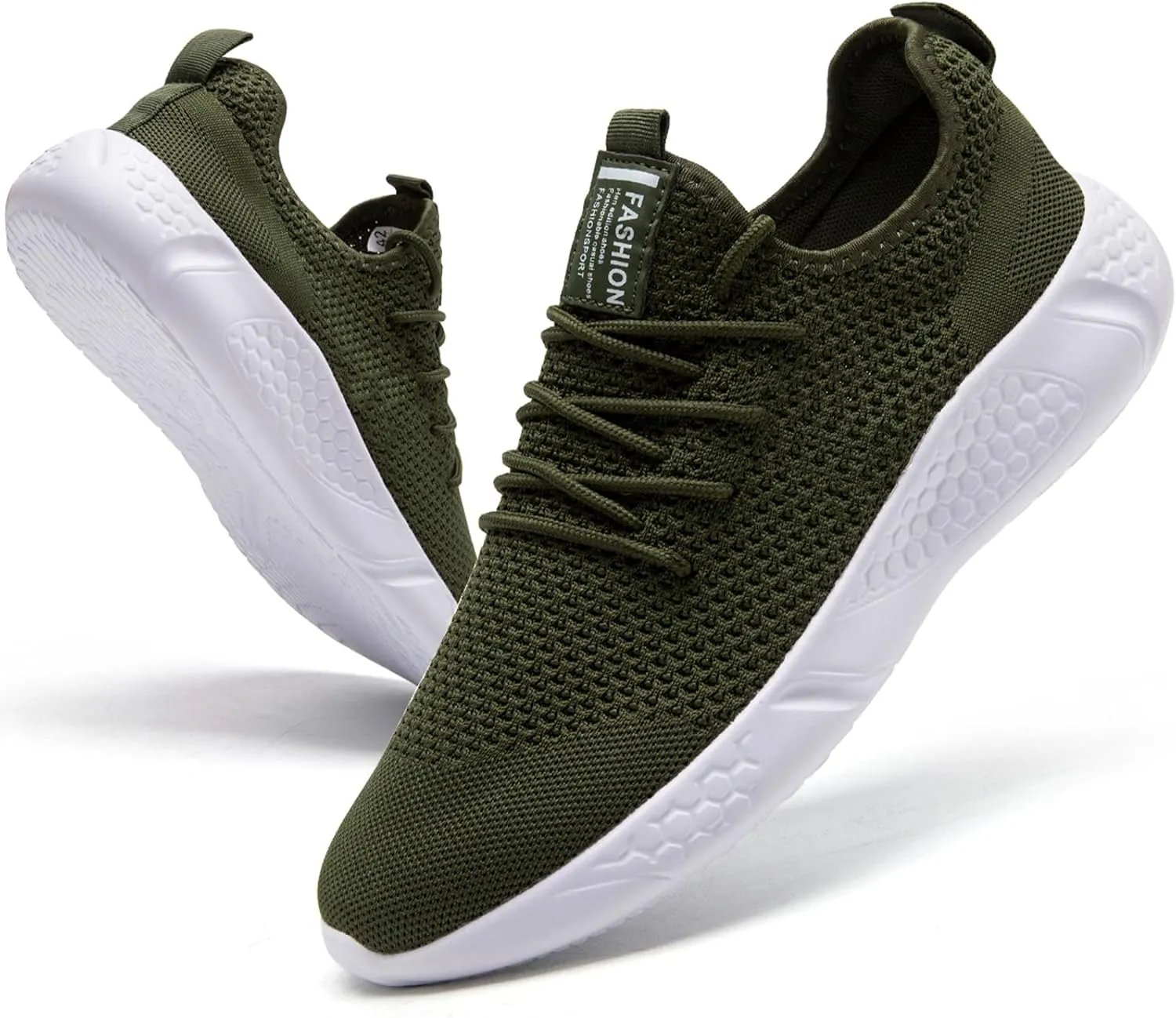 Running Shoes for Men Sneakers Tennis Gym Workout Slip On Casual Athletic Lightweight Breathable Walking Comfortable