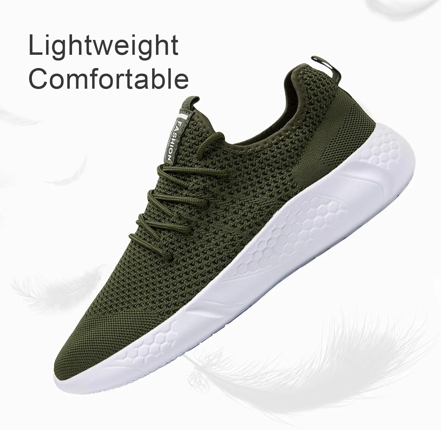 Running Shoes for Men Sneakers Tennis Gym Workout Slip On Casual Athletic Lightweight Breathable Walking Comfortable