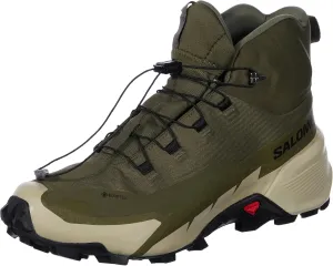 Salomon Cross Hike 2 Mid GTX Men's Hiking Boots Olive Night/Moss Gray 10.5