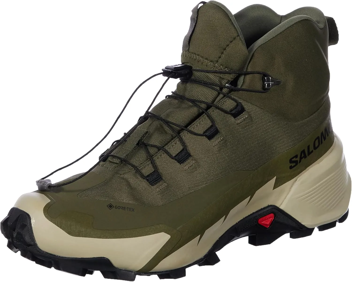 Salomon Cross Hike 2 Mid GTX Men's Hiking Boots Olive Night/Moss Gray 11
