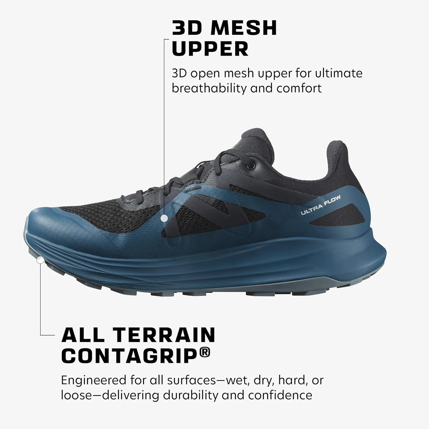 Salomon Men's Ultra Flow Gore-tex M Trail Running Shoes Sneaker