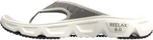Salomon Reelax Break 6.0 Recovery Footwear, Padded Gear, Seamless Support and Lightweight Flip Flops, Vanilla Ice Vanilla Ice Black, 5 Women