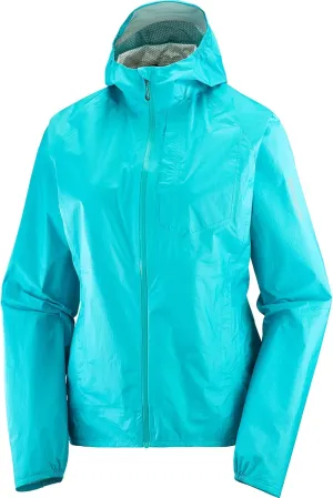 Salomon Women's Bonatti Waterproof Shell Light Jacket for Trail Running