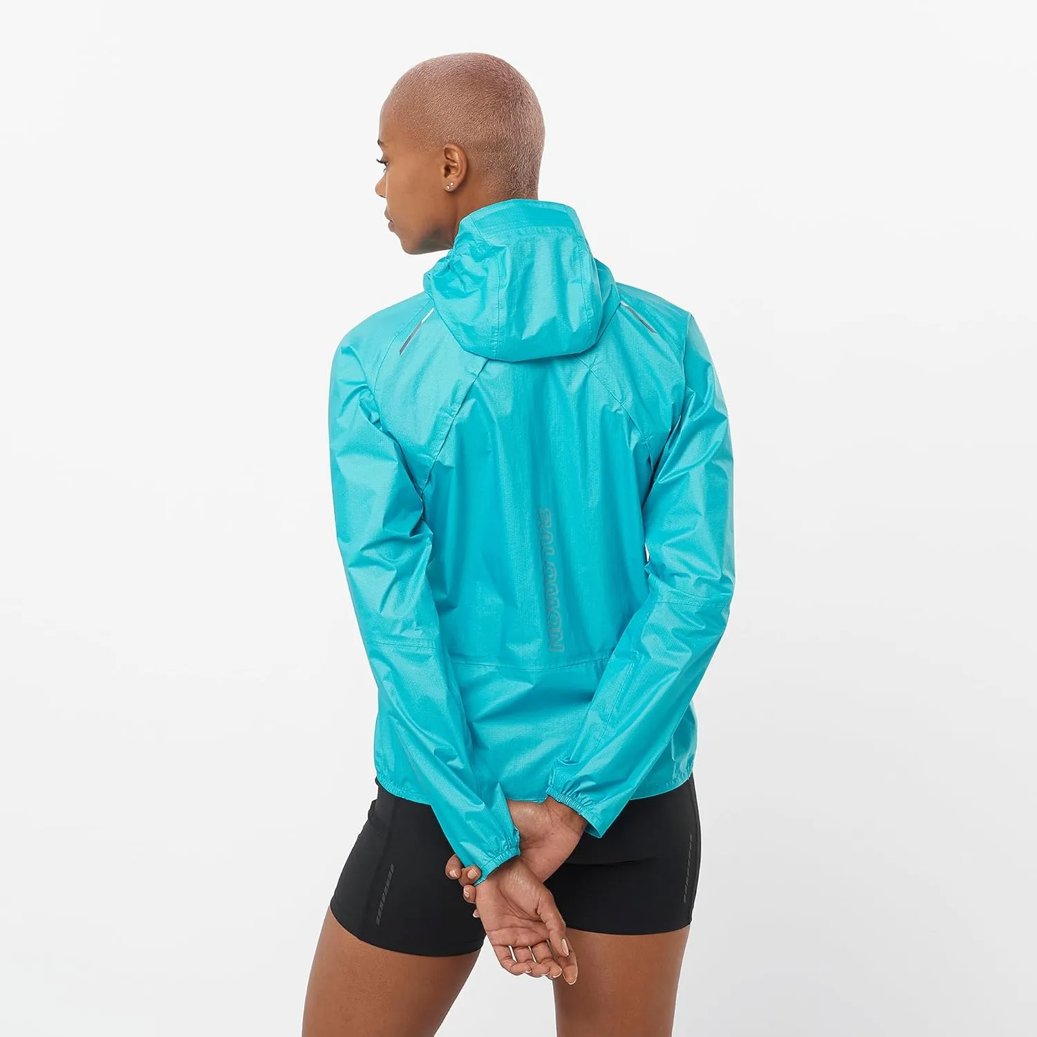 Salomon Women's Bonatti Waterproof Shell Light Jacket for Trail Running