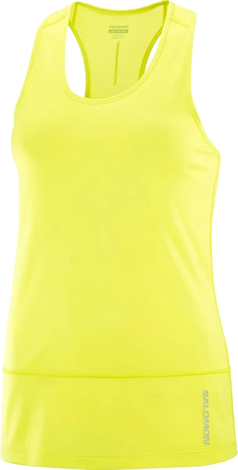 Salomon Women's Cross Run Tank for Trail Running
