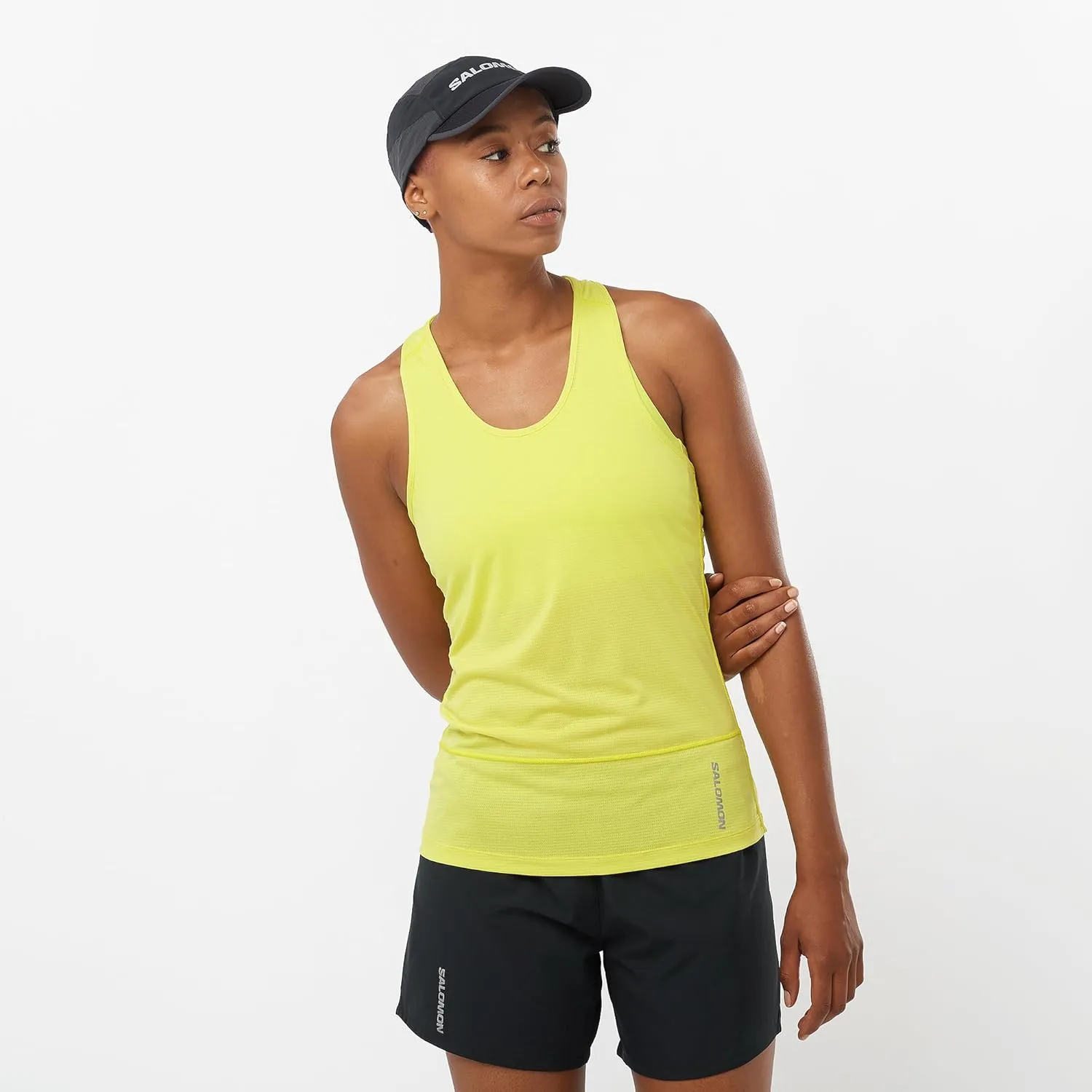Salomon Women's Cross Run Tank for Trail Running