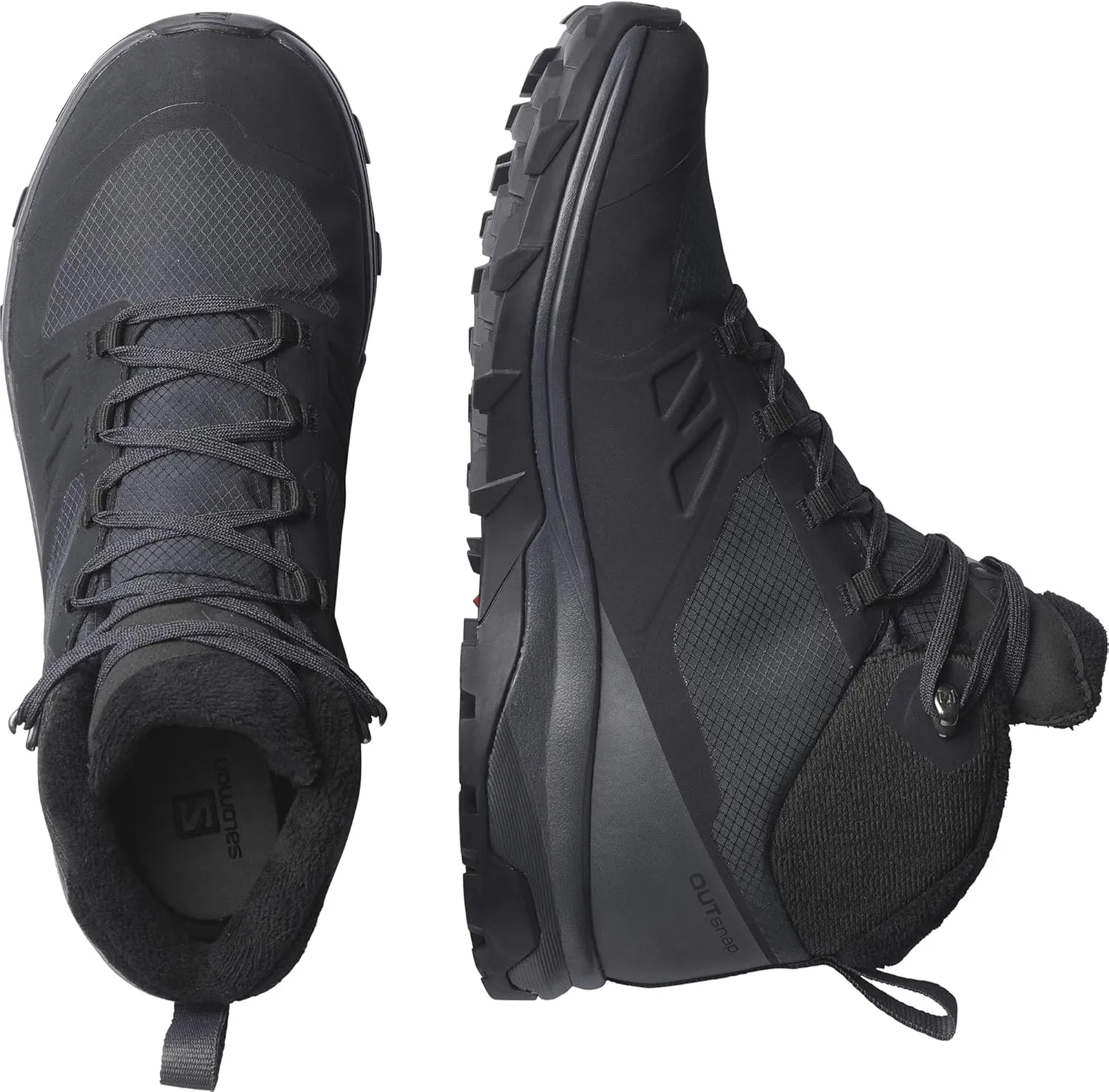 Salomon Women's Outsnap Climasalomon Waterproof Winter Boots Snow