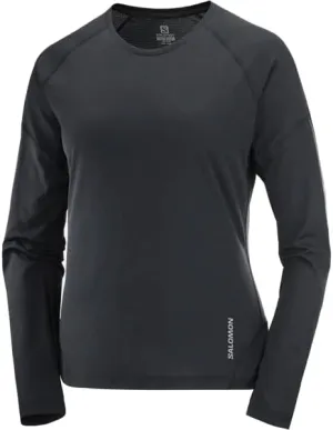 Salomon Women's Standard Cross Run Ls Tee