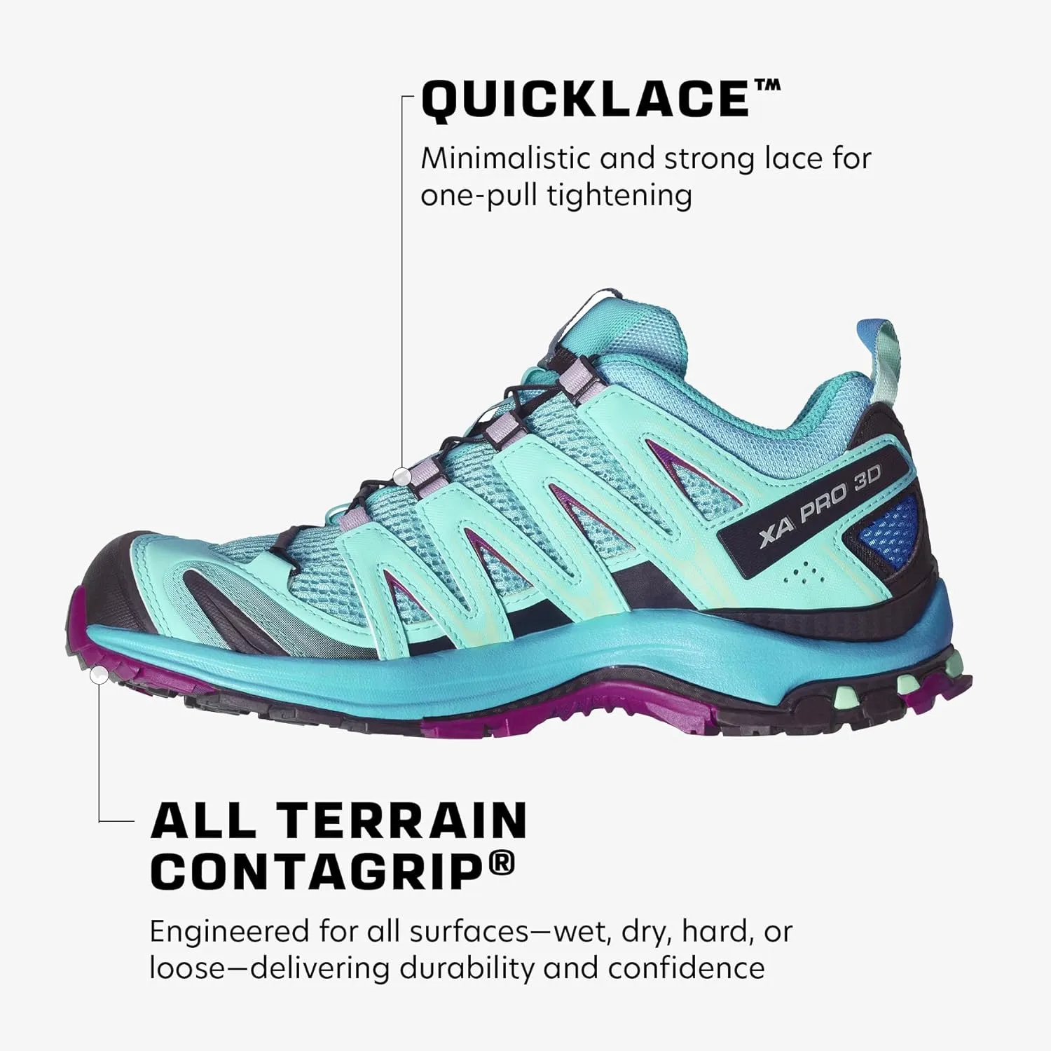 Salomon Women’s XA PRO 3D Trail Running Shoes