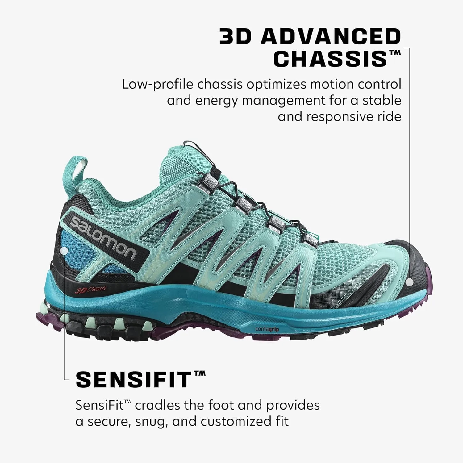 Salomon Women’s XA PRO 3D Trail Running Shoes