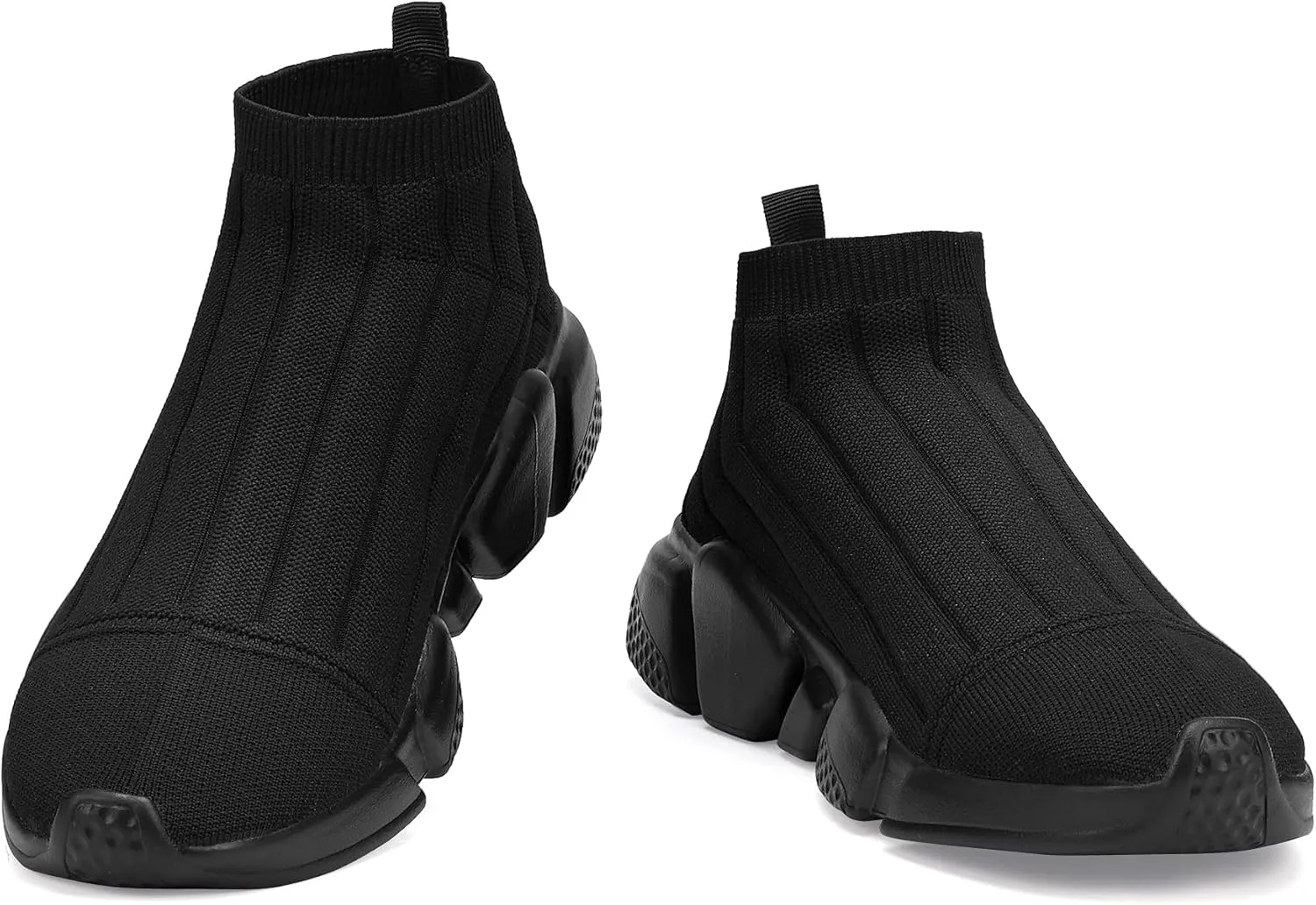 Santiro Mens Sneakers Gym Breathable Tennis Running Walking Slip On Shoes